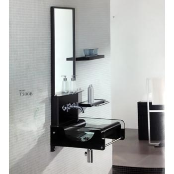 Bộ tủ chậu kính SENLI T500B