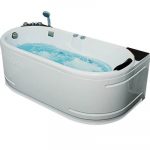 Bồn tắm massage Fantiny MBM-160L Composite, Yếm trái