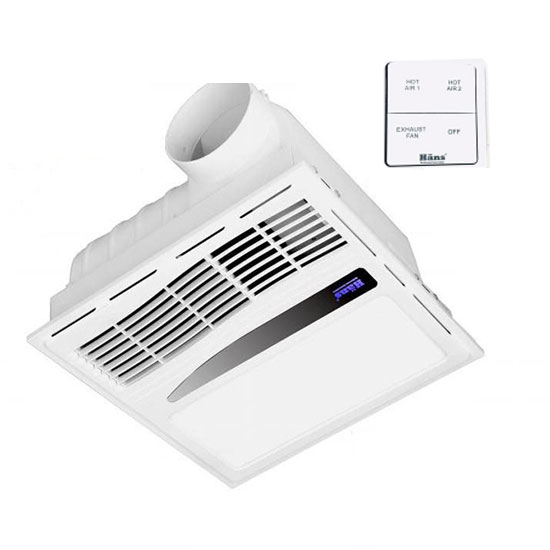 Quạt sưởi – Thông gió âm trần HANS HAR (Điều khiển từ xa)