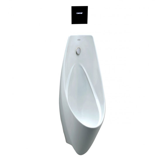 Bồn tiểu nam cảm ứng Caesar U0266 (bộ xả A654)