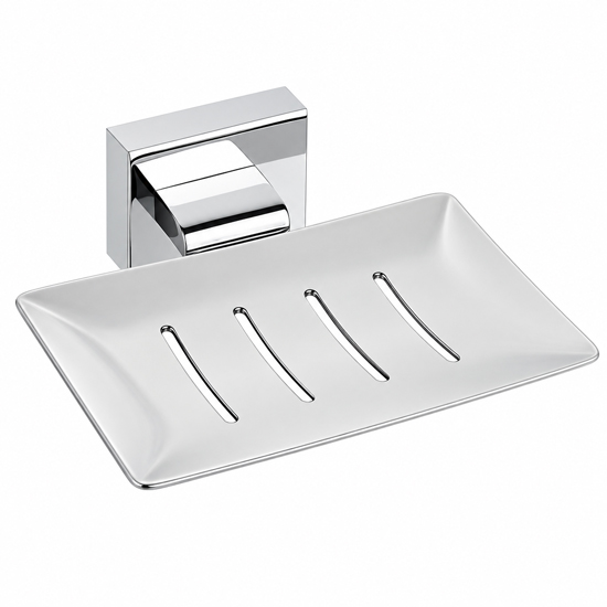 Giá đựng xà phòng Geler 1706 inox sáng bóng