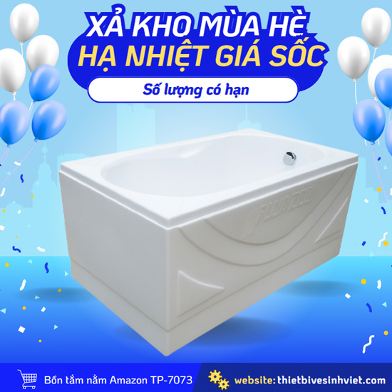 Bồn tắm ngâm AMAZON TP-7073 ngọc trai galaxy