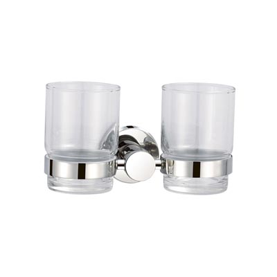 Kệ cốc đôi Geler 8911-2 kèm cốc thủy tinh