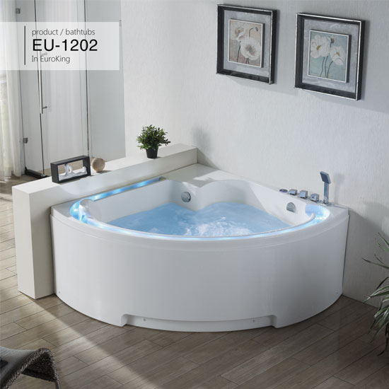 Bồn tắm góc massage Euroking EU-1202