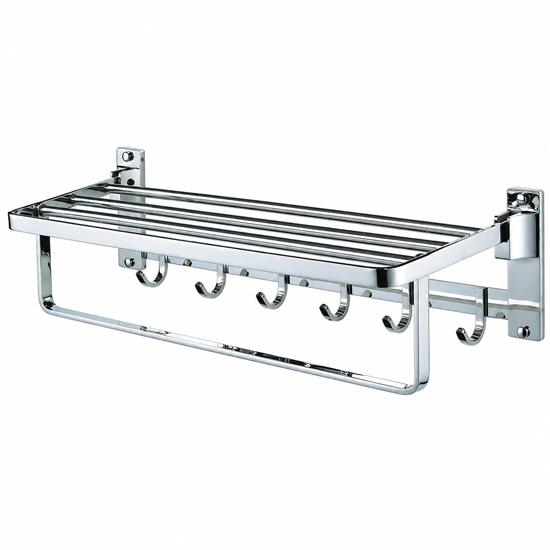 Vắt khăn giàn Geler 350A﻿ chất liệu inox có móc