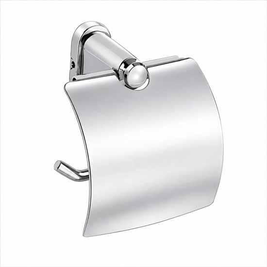 Lô giấy vệ sinh Geler 8607 inox bóng