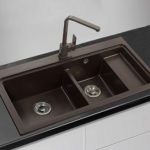 Chậu rửa bát đá thạch anh Moonoah MN-D9750 Chậu rửa bát đá thạch anh Moonoah MN-D9750