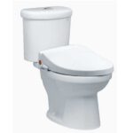 Bồn cầu nắp rửa cơ Caesar CD1338+TAF050 Bồn cầu nắp rửa cơ Caesar CD1338+TAF050