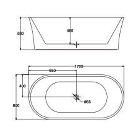 bản vẽ Bồn tắm EU Design MF-1474