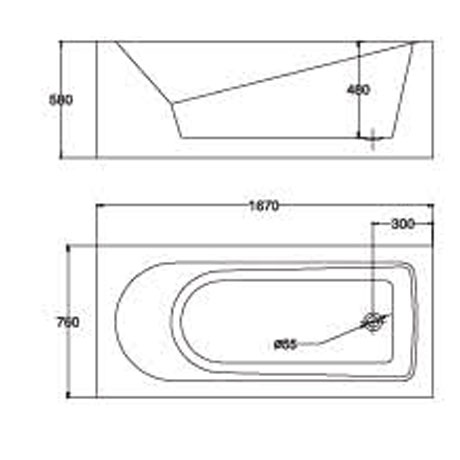 bản vẽ Bồn tắm EU Design MF-1333