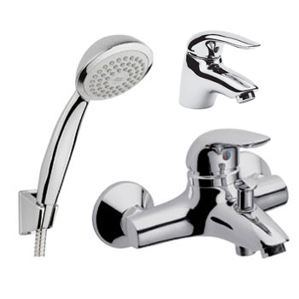 Bộ sản phẩm sen vòi nóng lạnh American WF-1501+ WF-1511(F2)