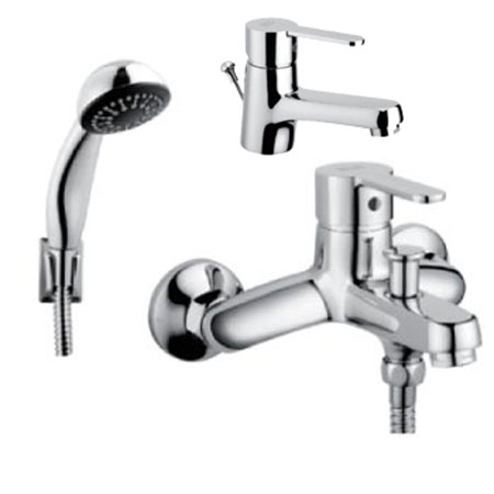 Bộ sen vòi nóng lạnh American WF-6501+ WF-6511(F4) Bộ sen vòi nóng lạnh American WF-6501+ WF-6511(F4)