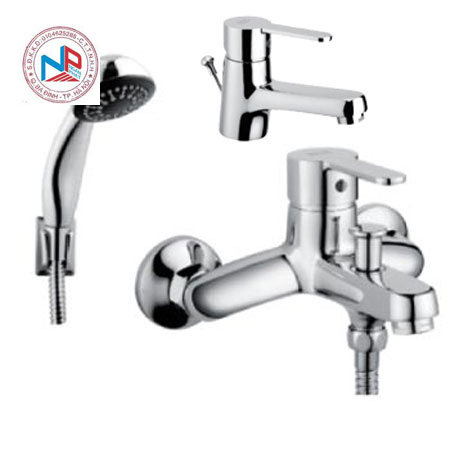 Bộ sen vòi nóng lạnh American WF-6501+ WF-6511(F4) Bộ sen vòi nóng lạnh American WF-6501+ WF-6511(F4)