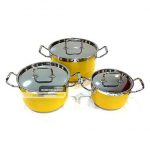 Bộ nồi từ Fivestar Yellow 3 Bộ nồi từ Fivestar Yellow 3