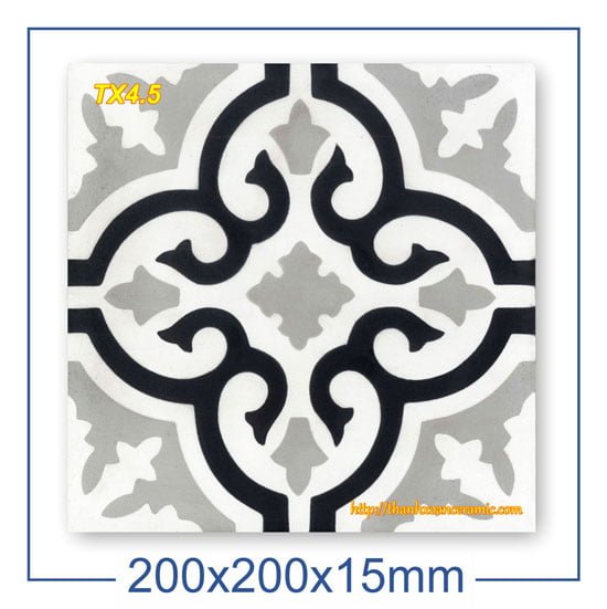Gạch bông truyền thống Thanh Xoan 20×20 TX4.5