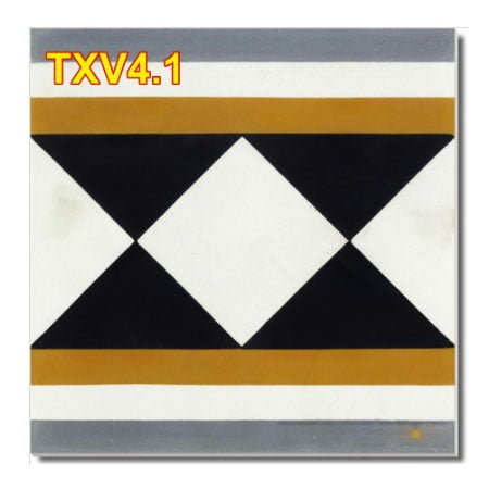 Gạch bông truyền thống Thanh Xoan 20×20 TXV4.1 (VIỀN)