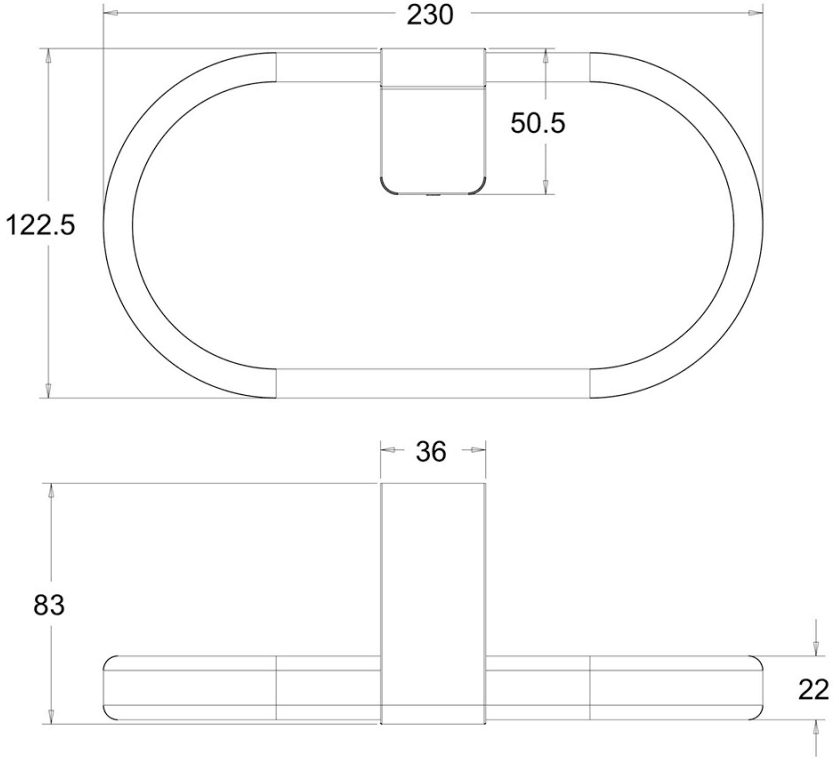 Vòng treo khăn American K-1390