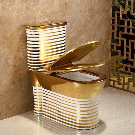 Bồn cầu mạ vàng NP-0007