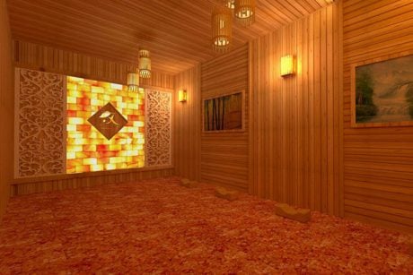 Tại sao phòng xông hơi với đá muối lại được yêu thích Tại sao phòng xông hơi với đá muối lại được yêu thích