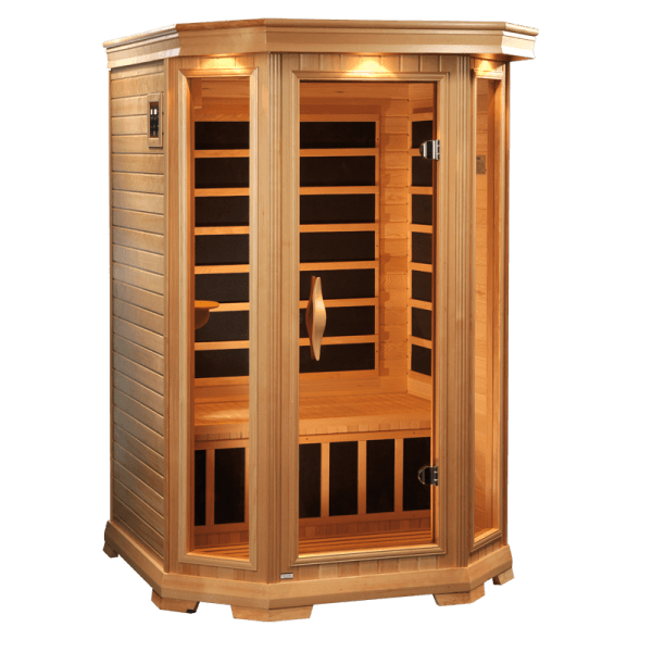 Máy xông hơi sauna hoạt động bằng cách nung đá tạo nhiệt