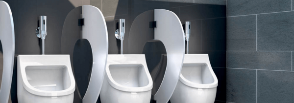 Bồn tiểu TOTO giúp không gian nhà vệ sinh thêm sang trọng