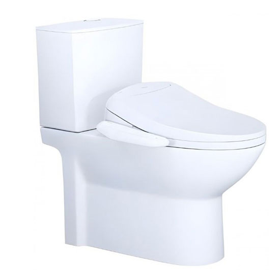 Bồn cầu nắp rửa điện tử Caesar CD1340+TAF400H