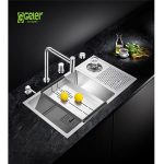 Chậu rửa bát Geler GL-7643 có máy rửa chén cốc Chậu rửa bát Geler GL-7643 có máy rửa chén cốc