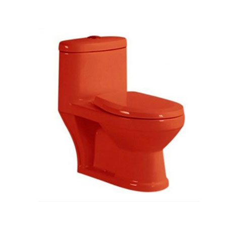 Bồn cầu trẻ em màu đỏ