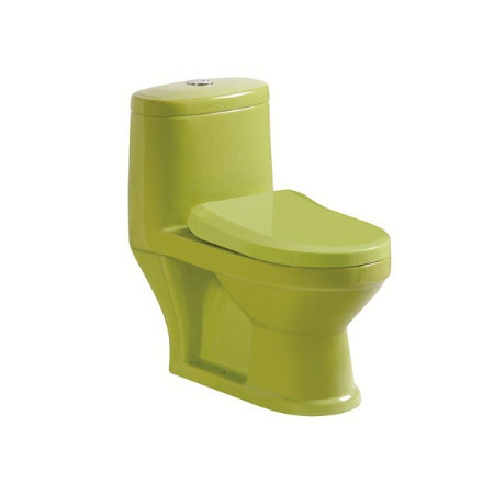 Bồn cầu trẻ em màu xanh lá cây