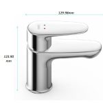 Vòi rửa lavabo LFV-1112S 1 lỗ nóng lạnh