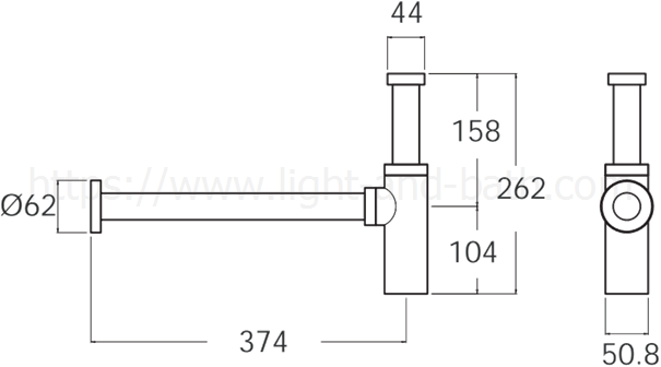 Ống thải American A-8105
