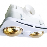 Đèn sưởi nhà tắm 2 bóng âm trần Braun Kohn BK02GR có điều khiển Đèn sưởi nhà tắm 2 bóng âm trần Braun Kohn BK02GR có điều khiển