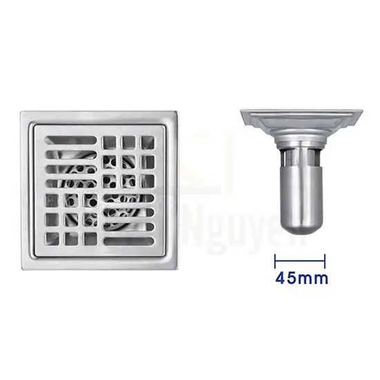 Ga thoát sàn EcoBath EC-1063 (Ø60-76-90)