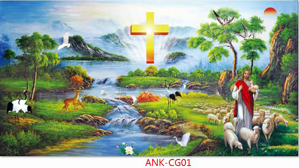 Gạch tranh công giáo Anh Khang ANK-CG01