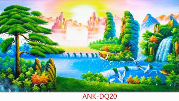 Gạch tranh cánh đồng Anh Khang ANK-DQ20