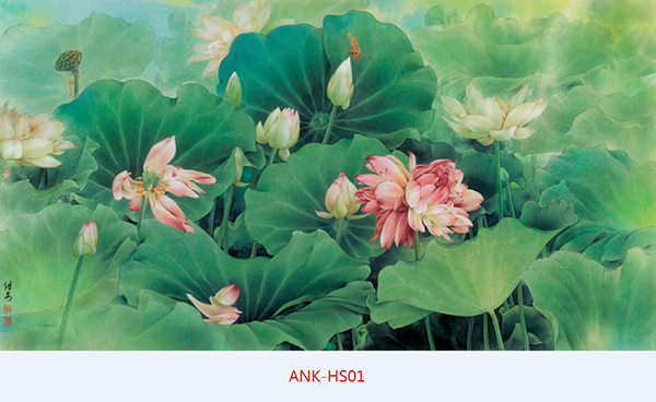 Gạch tranh hoa sen Anh Khang ANK-HS01