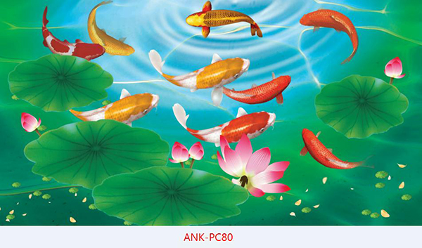 Gạch tranh cá chép Anh Khang ANK-PC80