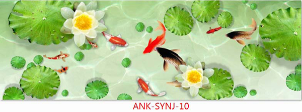 Gạch tranh cá chép Anh Khang ANK-SYNI-10