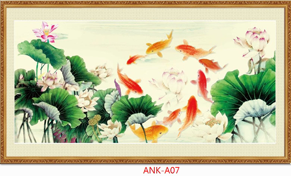 Gạch tranh phong cảnh Anh Khang ANK-A07