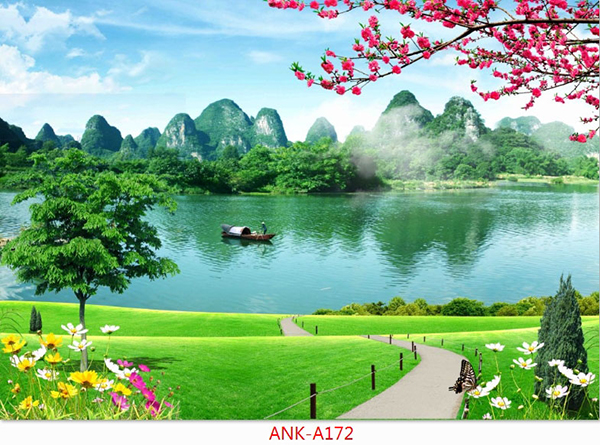 Gạch tranh phong cảnh Anh Khang ANK-A172