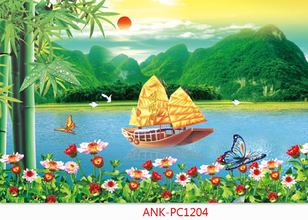 Gạch tranh phong cảnh Anh Khang ANK-PC1204