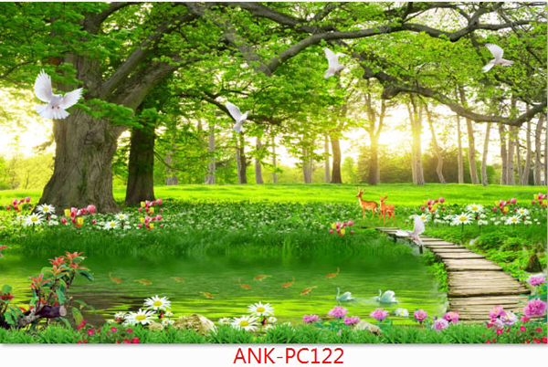 Gạch tranh phong cảnh Anh Khang ANK-PC122