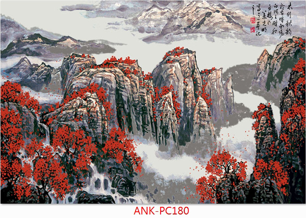 Gạch tranh phong cảnh Anh Khang ANK-PC180