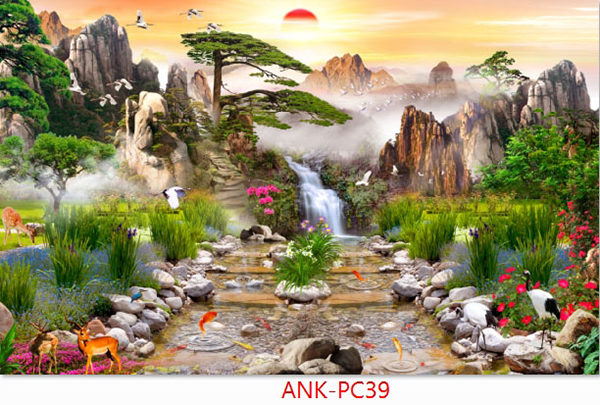 Gạch tranh phong cảnh Anh Khang ANK-PC39