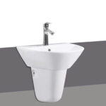 Chậu rửa lavabo Royal RA-501 treo tường chân lửng Chậu rửa lavabo Royal RA-501 treo tường chân lửng