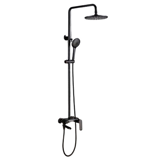 Sen cây tắm nóng lạnh màu đen HCG