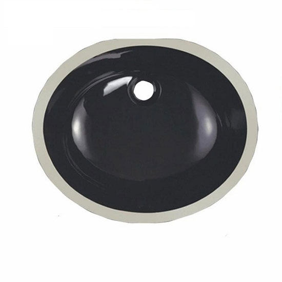 Chậu rửa mặt âm bàn màu đen nghệ thuật 49939B