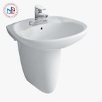 Chân chậu rửa mặt lavabo Inax L-284VC/BW1 màu trắng (L284VC)