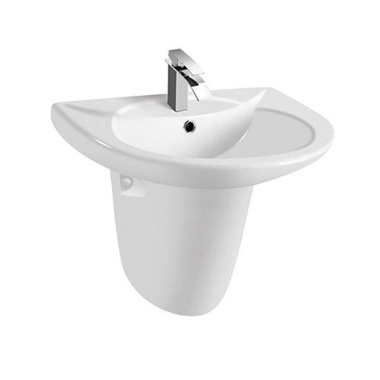 Chậu rửa mặt lavabo Paffoni PA-017/017H chân lửng