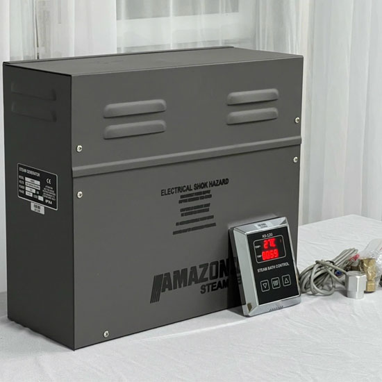 Máy xông hơi ướt Amazon AR6C/6kw-TM60A Van xả cơ Máy xông hơi ướt Amazon AR6C/6kw-TM60A Van xả cơ